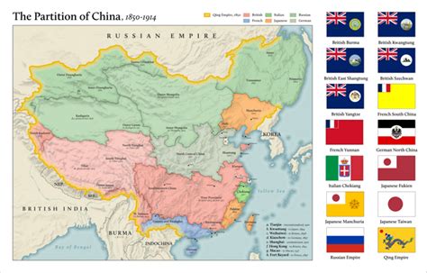 guy uses china flag to claim decolonized area twitter